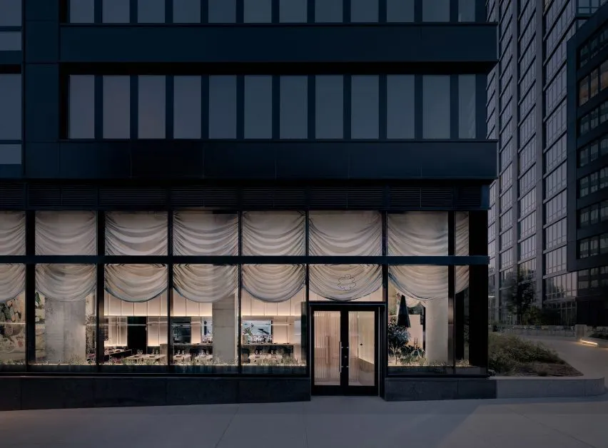 纽约Plan Plan设计您好中餐厅,光影材质互动造社区友好空间 - 图片 8