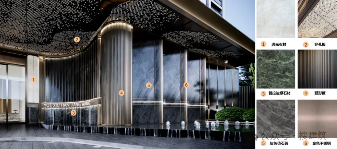 社区入口星空顶成高端项目归家仪式感核心手法 - 图片 8