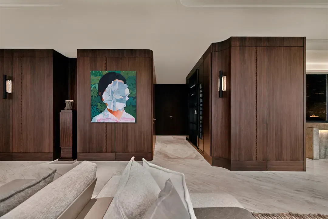 上海巨鹿路高福云境豪宅样板间的人文自然融合设计 - 图片 6