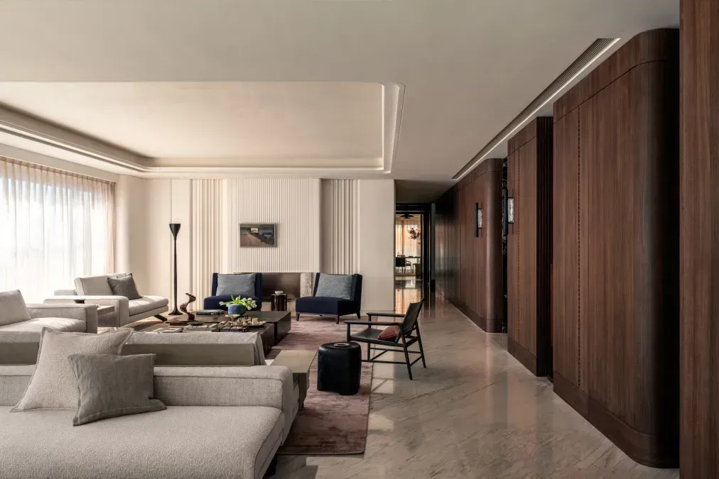 上海巨鹿路高福云境豪宅样板间的人文自然融合设计 - 图片 8