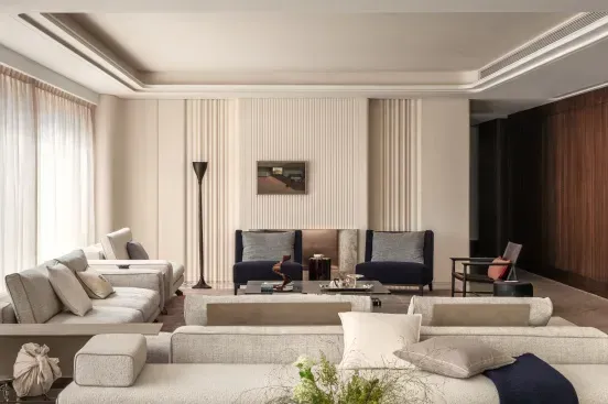 上海巨鹿路高福云境豪宅样板间的人文自然融合设计 - 图片 9