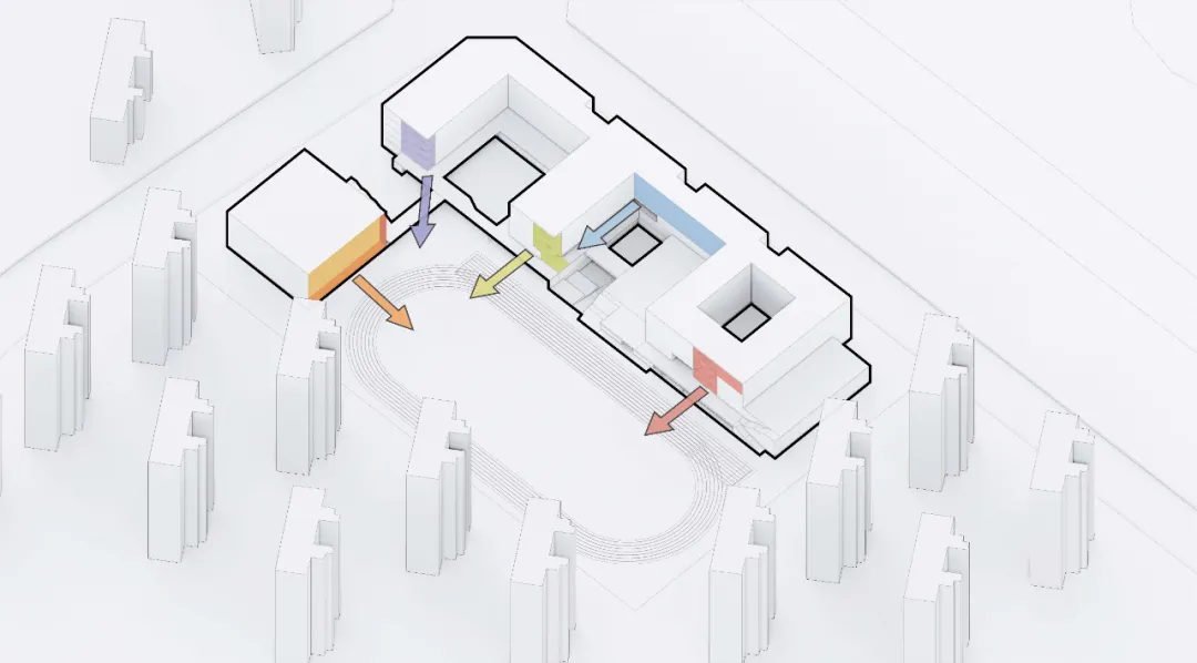 有限用地怎么造活力校园？东北英才一中用了“第二跑道” - 图片 8