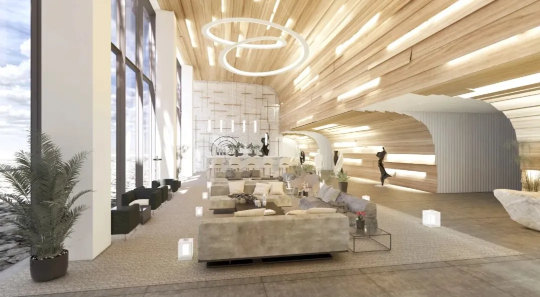 未完工像快递架？隈研吾武汉AC欧轩酒店东方设计有亮点 - 图片 7