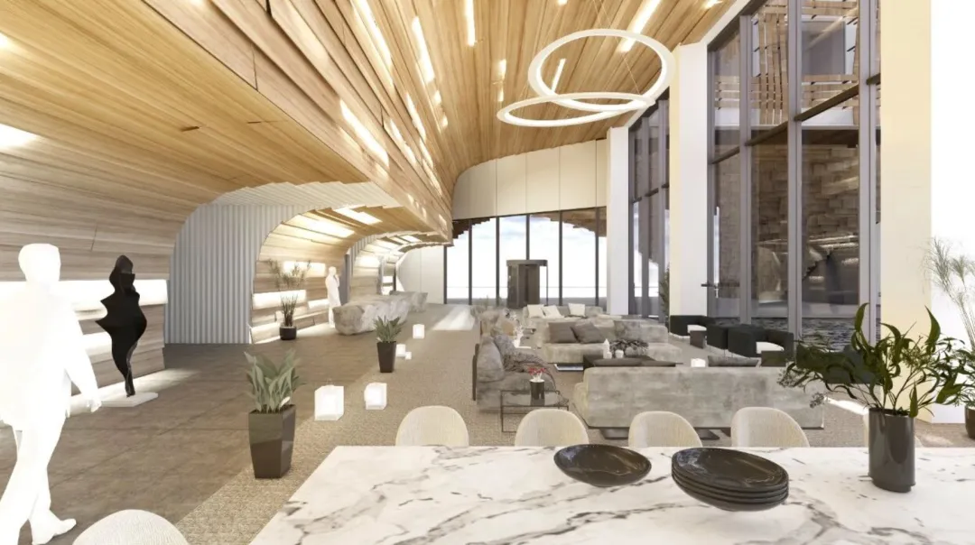 未完工像快递架？隈研吾武汉AC欧轩酒店东方设计有亮点 - 图片 8