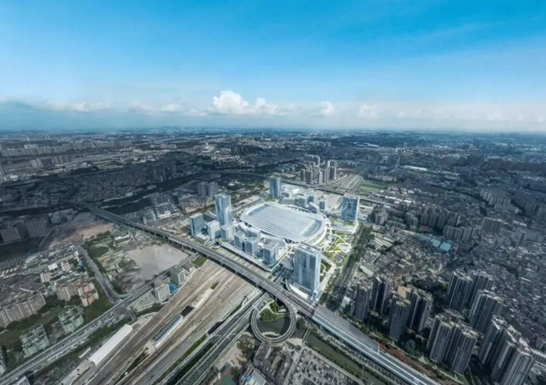 广州白云站TOD新进展 何镜堂岭南现代设计有看头 - 图片 6