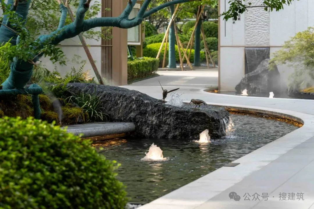 杭州保利臻和雅颂非遗伞江南景观社区竟成设计参考样本 - 图片 6