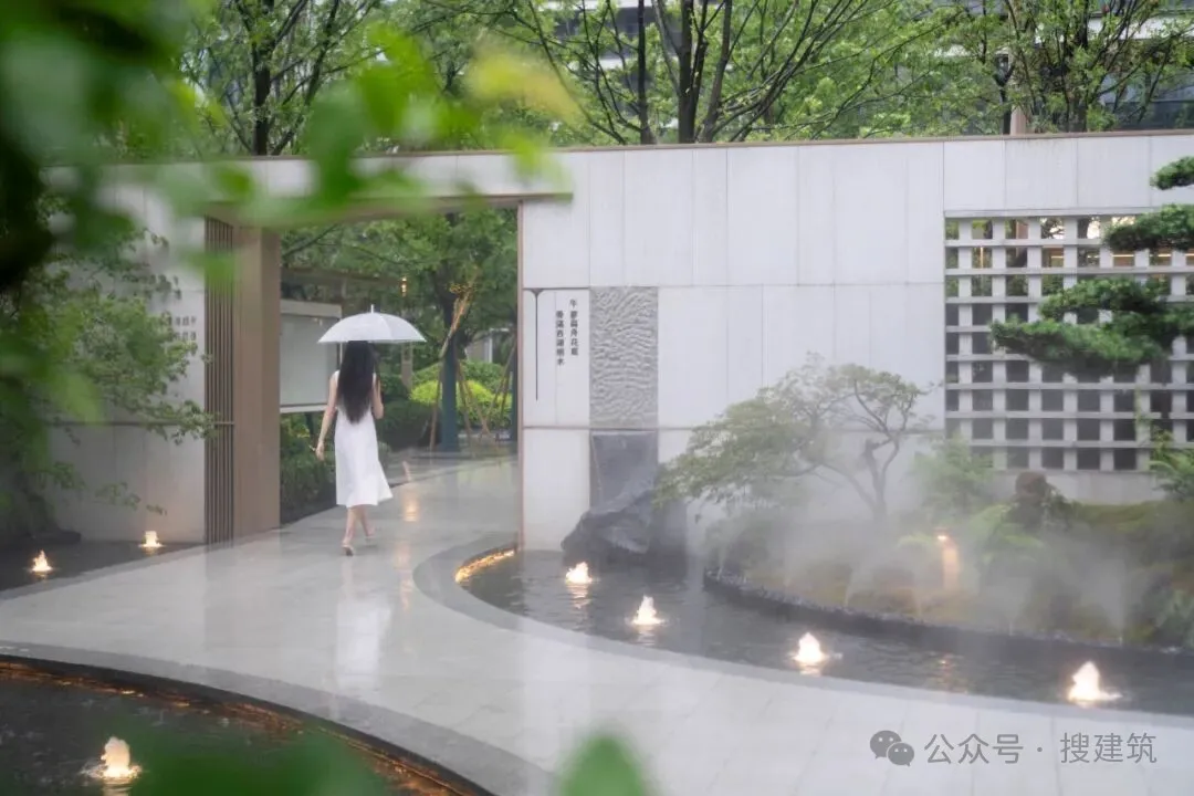 杭州保利臻和雅颂非遗伞江南景观社区竟成设计参考样本 - 图片 8