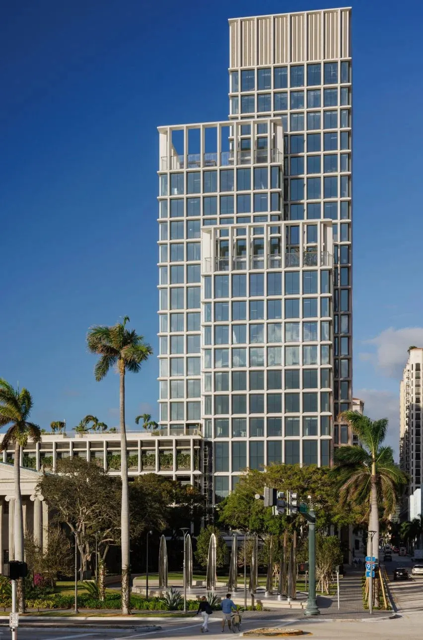 SOM西棕榈滩新办公楼：热带现代风融合历史与生态 - 图片 5