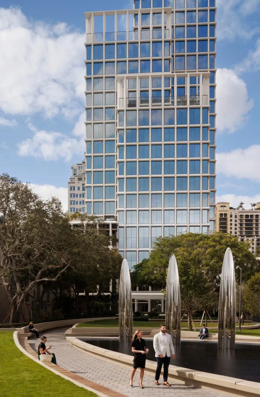 SOM西棕榈滩新办公楼：热带现代风融合历史与生态 - 图片 6