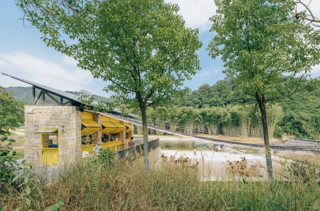 下浪大幕驿站设计：靠场地做灵活天幕呼应岭南嬉水 - 图片 5