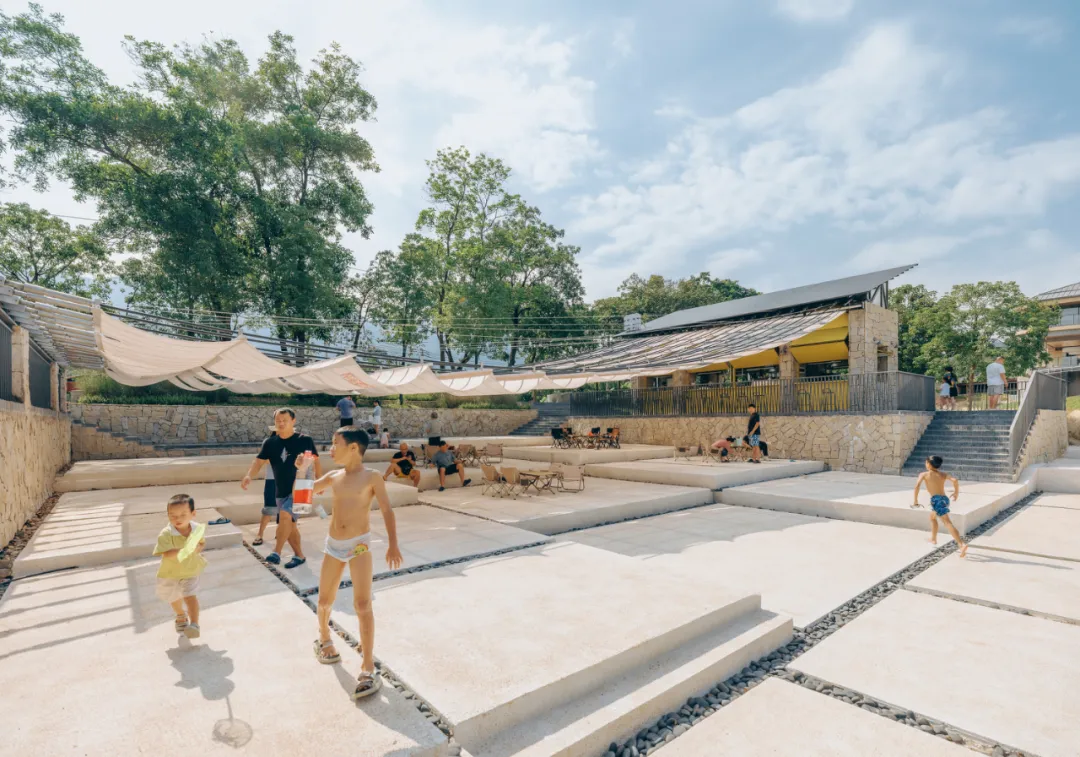 下浪大幕驿站设计：靠场地做灵活天幕呼应岭南嬉水 - 图片 8