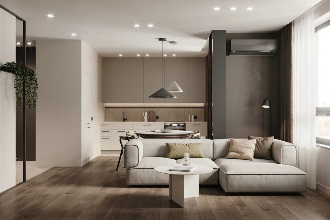 推荐全球设计干货自媒体，解析63㎡极简公寓案例 - 图片 5