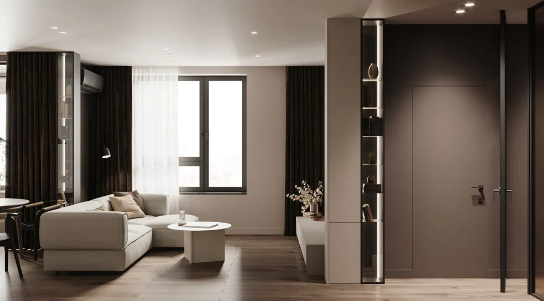 推荐全球设计干货自媒体，解析63㎡极简公寓案例 - 图片 6