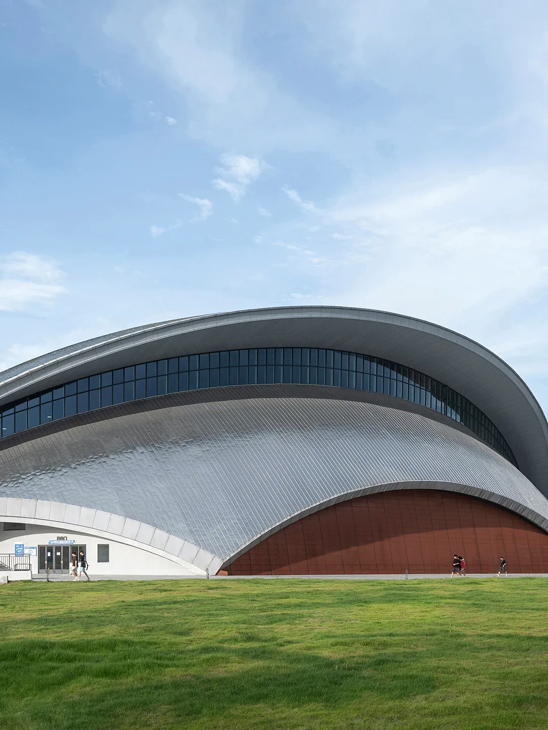 广东理工职院体育馆设计案例：成校园核心文体地标供参考 - 图片 5