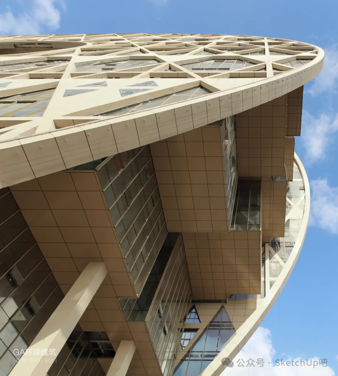 被批俗气的铜钱造型广州圆大厦13.6亿起拍 - 图片 6