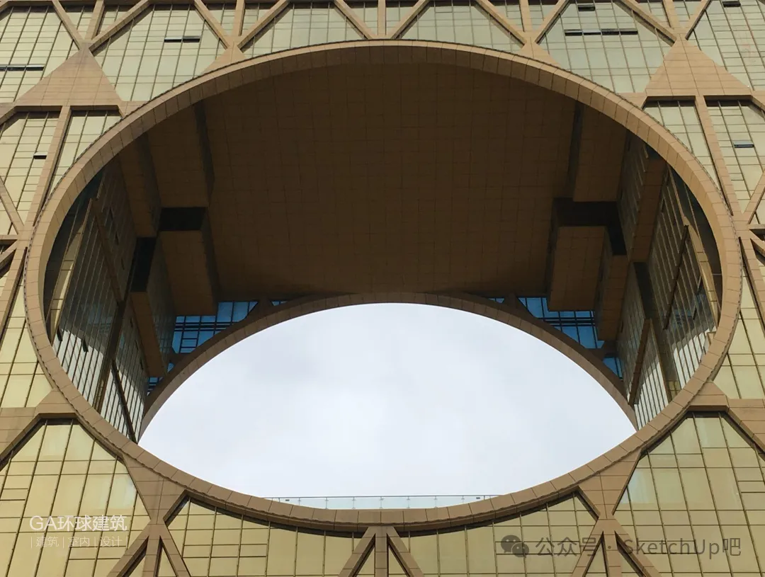 被批俗气的铜钱造型广州圆大厦13.6亿起拍 - 图片 8