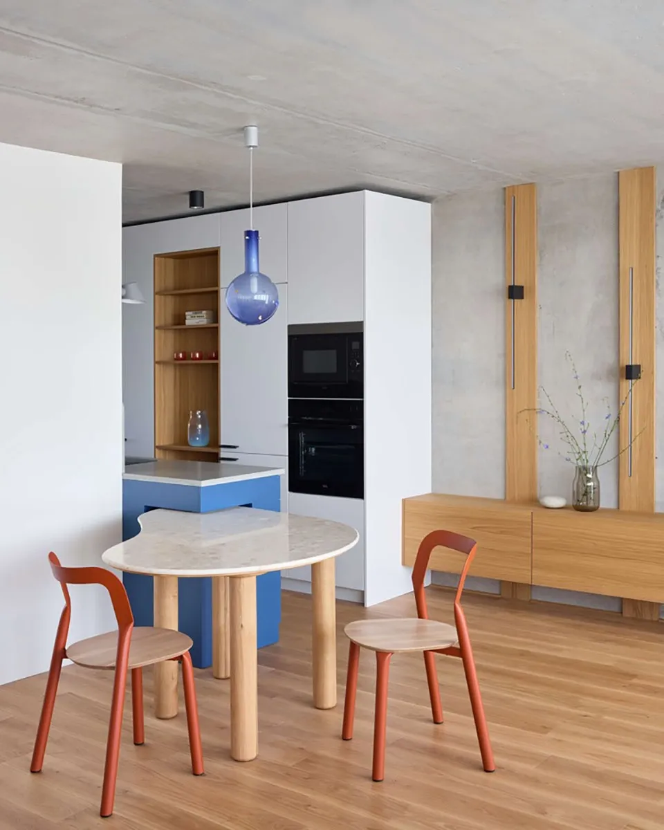 板式公寓逆袭！布拉格这套大海运动风改造设计师必看 - 图片 5