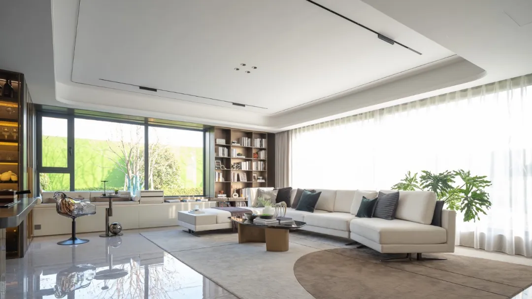 143㎡改善户型以豪宅配置+270°端厅破传统认知 - 图片 9