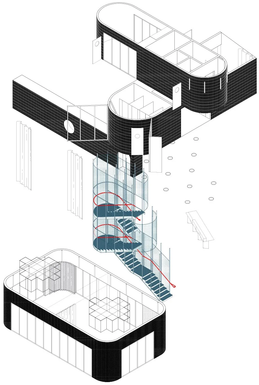 80年代密闭幕墙建筑改移民服务中心，家感设计破办公冷淡 - 图片 5