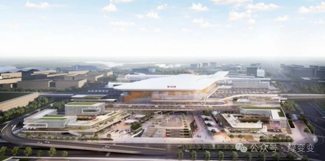 金华新火车站中标方案：将建山水文化TOD交通枢纽 - 图片 7