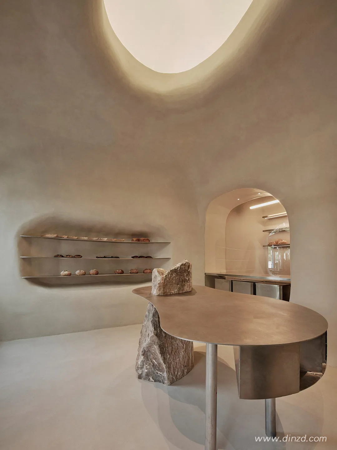 西班牙FUBA烘焙坊:原初洞穴与未来不锈钢的健康设计 - 图片 9