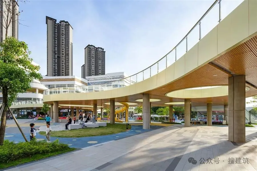 金湾邻里汇低成本改造：公园+平台串起孤立建筑成社区客厅 - 图片 6