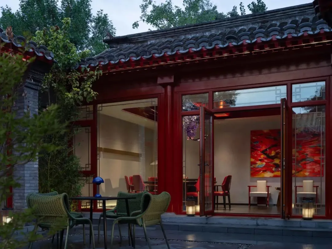 北京240㎡四合院，这用色好颠覆！ - 图片 8