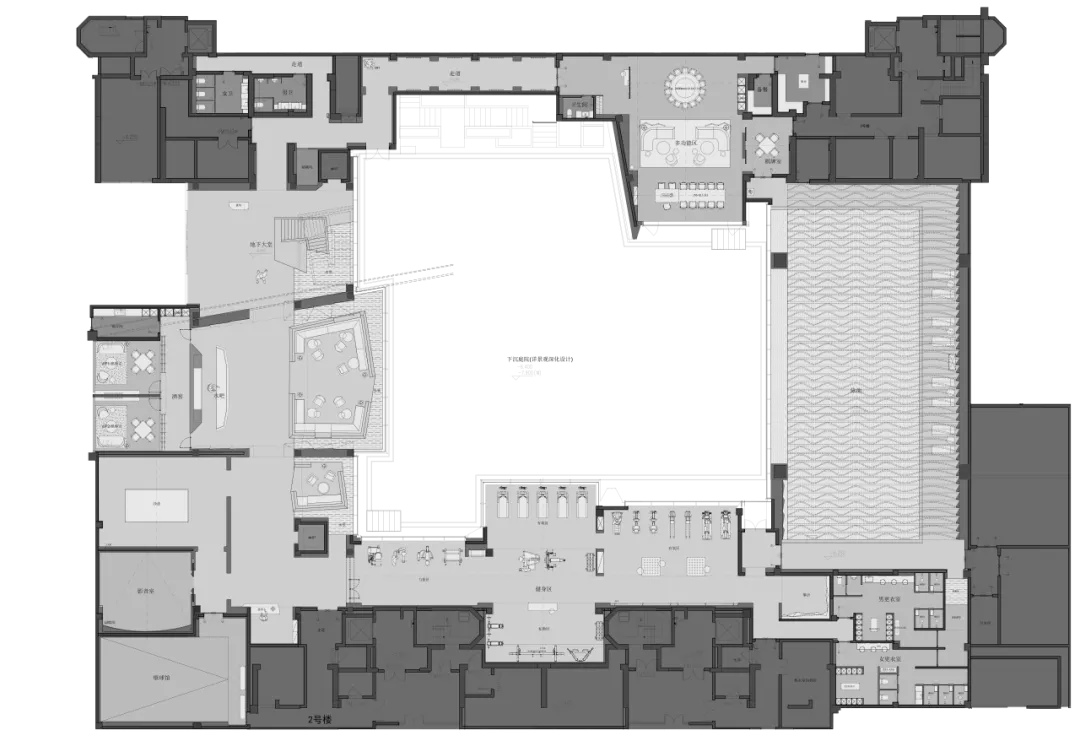 上海华润翡雲悦府售楼处公区几何设计融摩登未来 - 图片 5