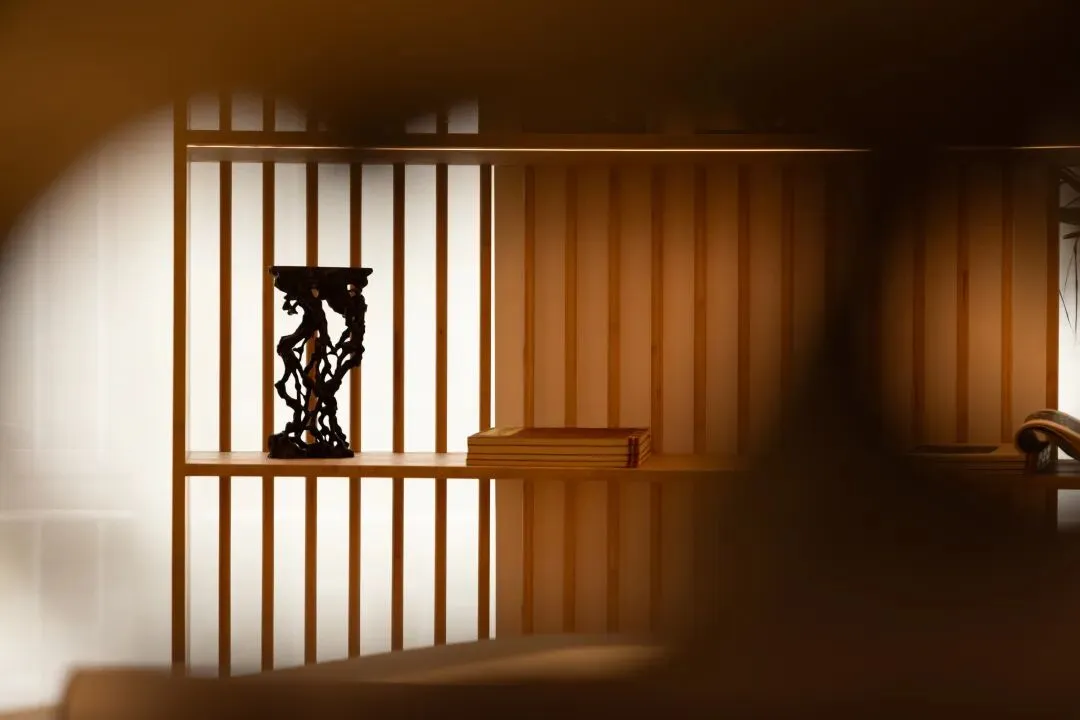 璞造设计用竹为意外艺术造1400㎡东方感城市会客厅 - 图片 7