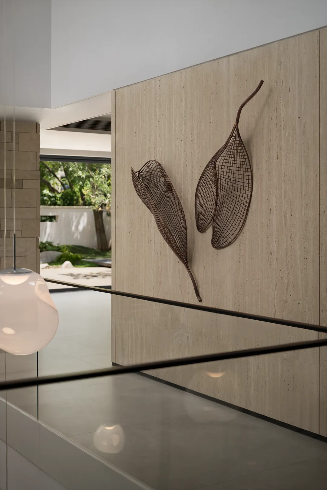 马艾洋把自然搬进重庆1500㎡湖畔别墅 打造隐奢家 - 图片 5