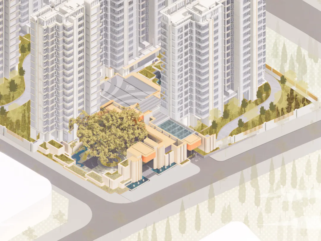 厦门中海环东雲起靠309年古榕树+在地材料+高实用设计火了 - 图片 6