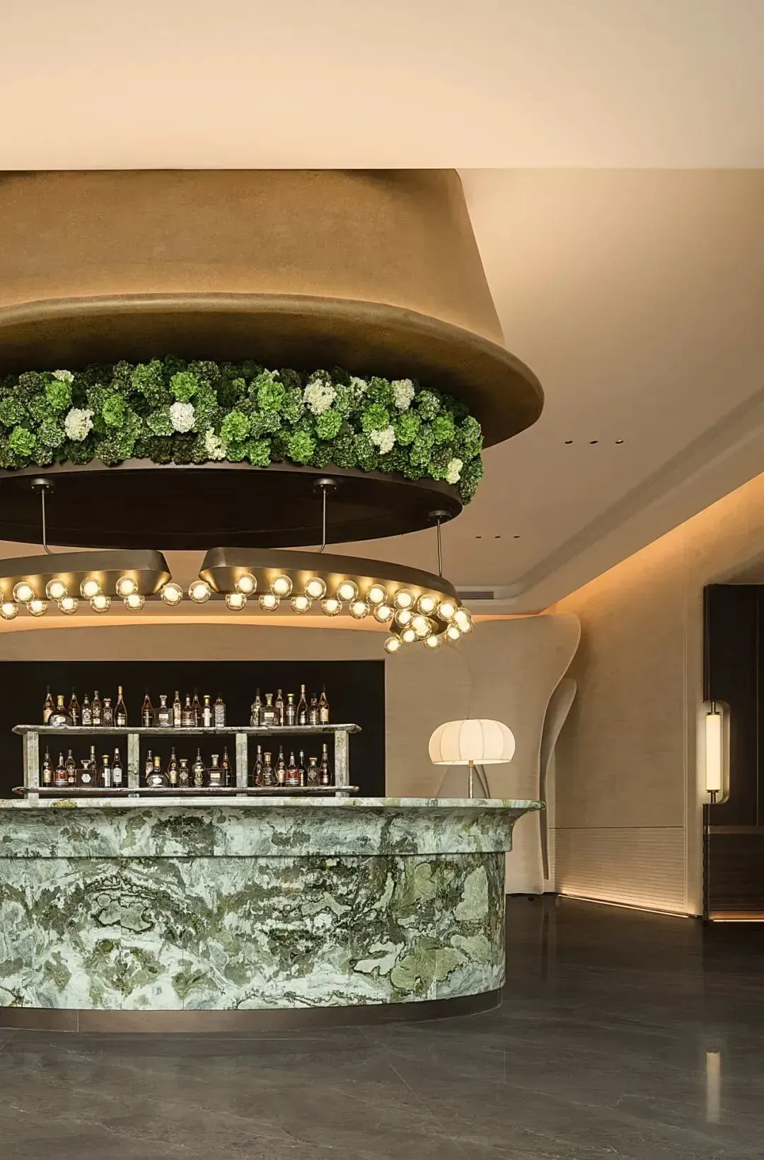 西安800㎡会所设计：花卉+古城人文造自然奢华空间 - 图片 6