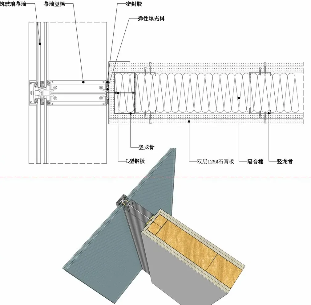 室内设计玻璃幕墙收口：折边首选软连接需谨慎 - 图片 9