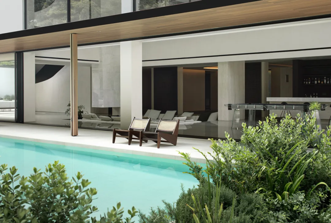 绍兴2000㎡山景别墅，沈墨以《兰亭序》造自然共生私宅 - 图片 8