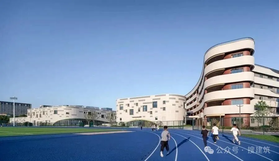 无锡世新实验学校以彩虹符号打造校园空间 - 图片 5