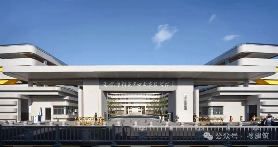 无锡世新实验学校以彩虹符号打造校园空间 - 图片 6