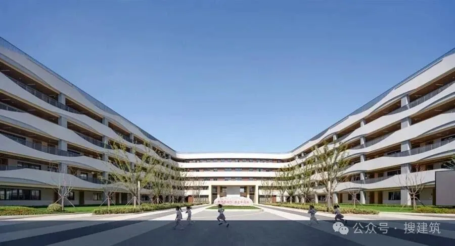 无锡世新实验学校以彩虹符号打造校园空间 - 图片 7