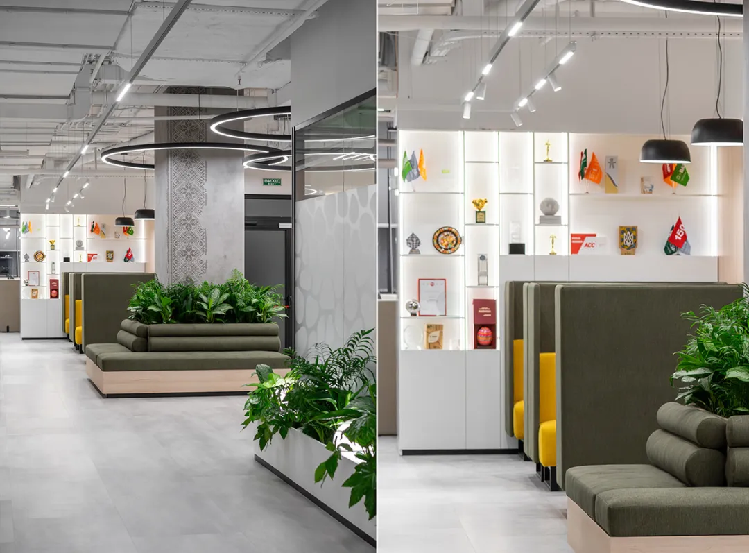 巴斯夫基辅1222㎡化工办公室设计：理性与人文温度共生 - 图片 5