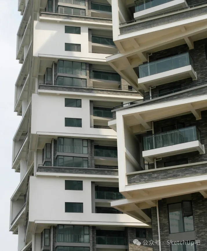 王澍唯一高层住宅，20年还先锋的传统现代设计 - 图片 5