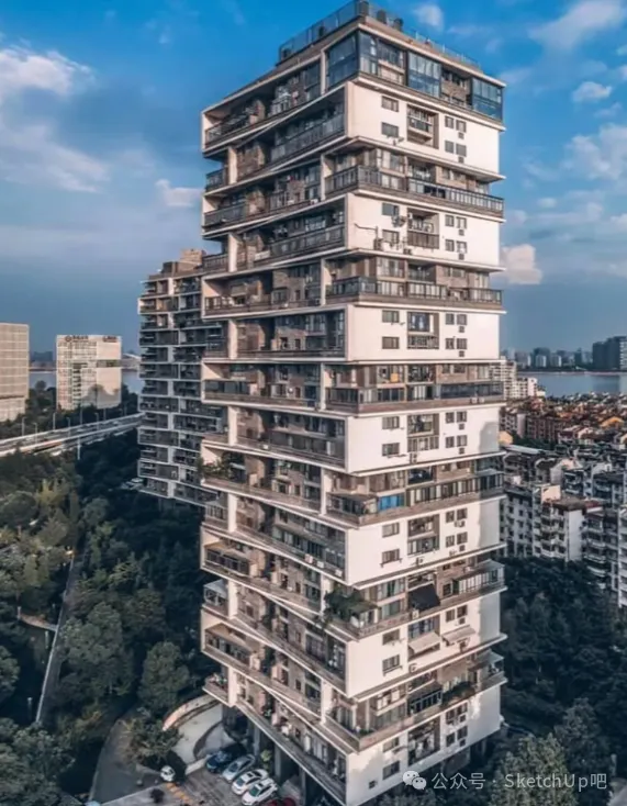 王澍唯一高层住宅，20年还先锋的传统现代设计 - 图片 6