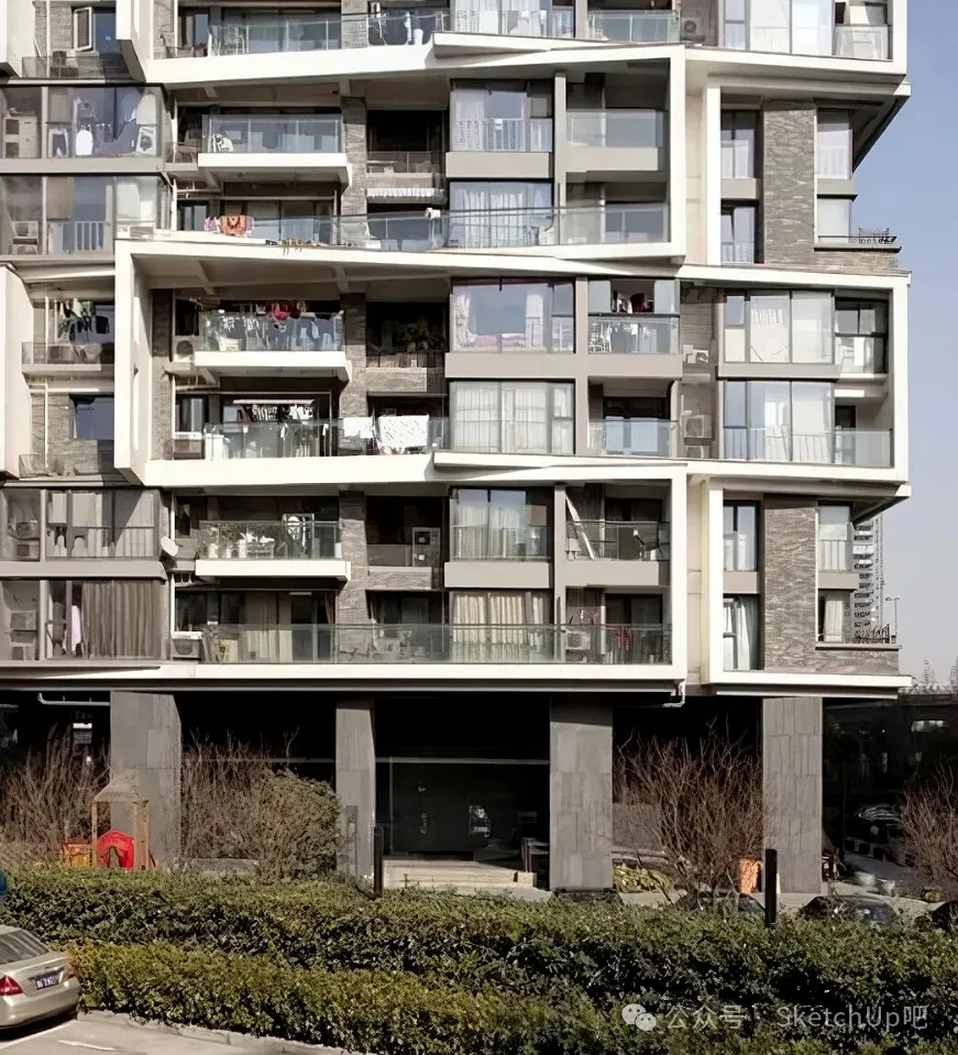 王澍唯一高层住宅，20年还先锋的传统现代设计 - 图片 7