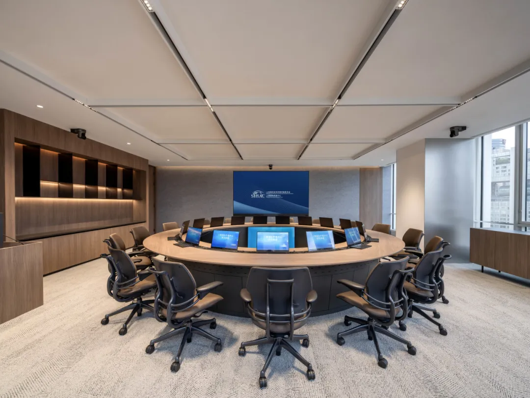 上海国际仲裁中心室内设计：“秤杆秤砣”藏着公平的空间密码 - 图片 6