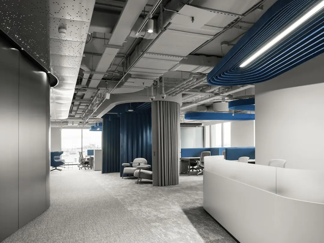 用类星体做设计？俄罗斯能源公司科技感总部案例 - 图片 5