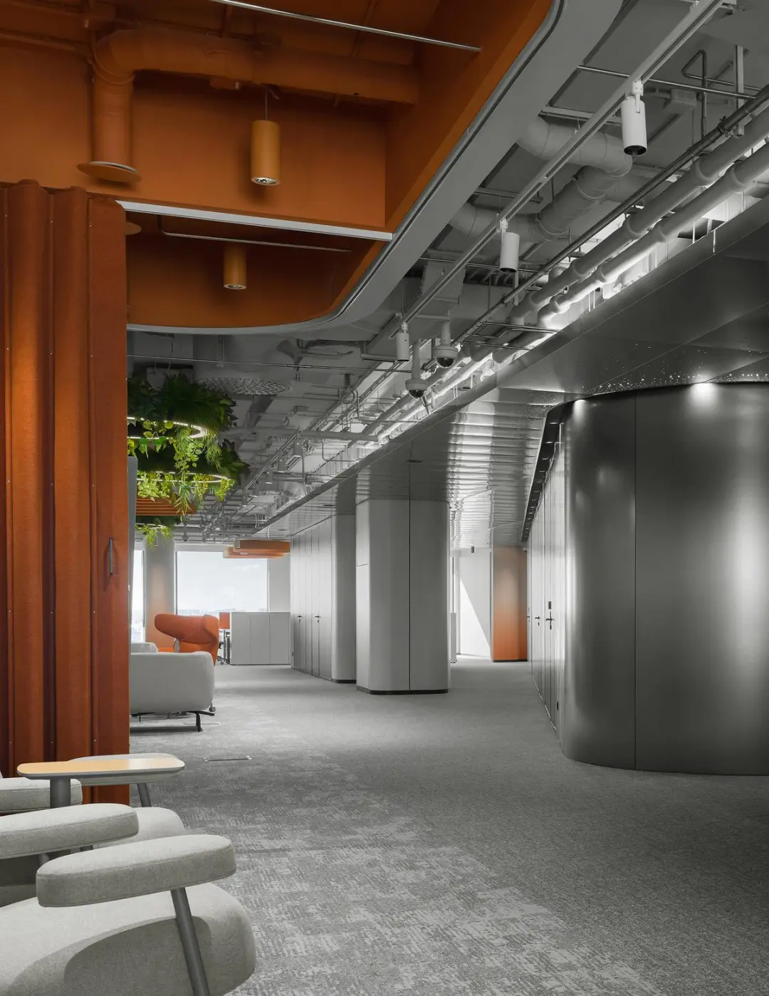 用类星体做设计？俄罗斯能源公司科技感总部案例 - 图片 8