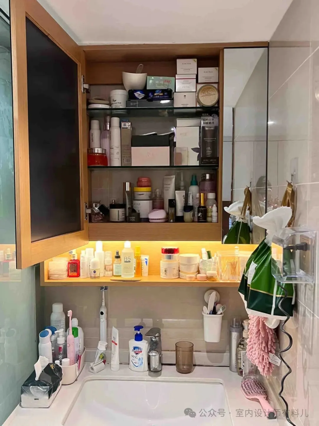 室内设计:家庭摒弃卫生间装洗手台选外移解痛点 - 图片 6