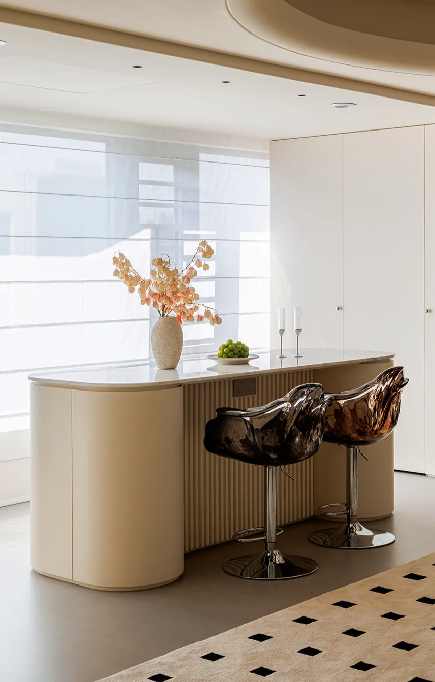 260㎡法式×东方宅：弧光打造温柔叙事居家空间 - 图片 5