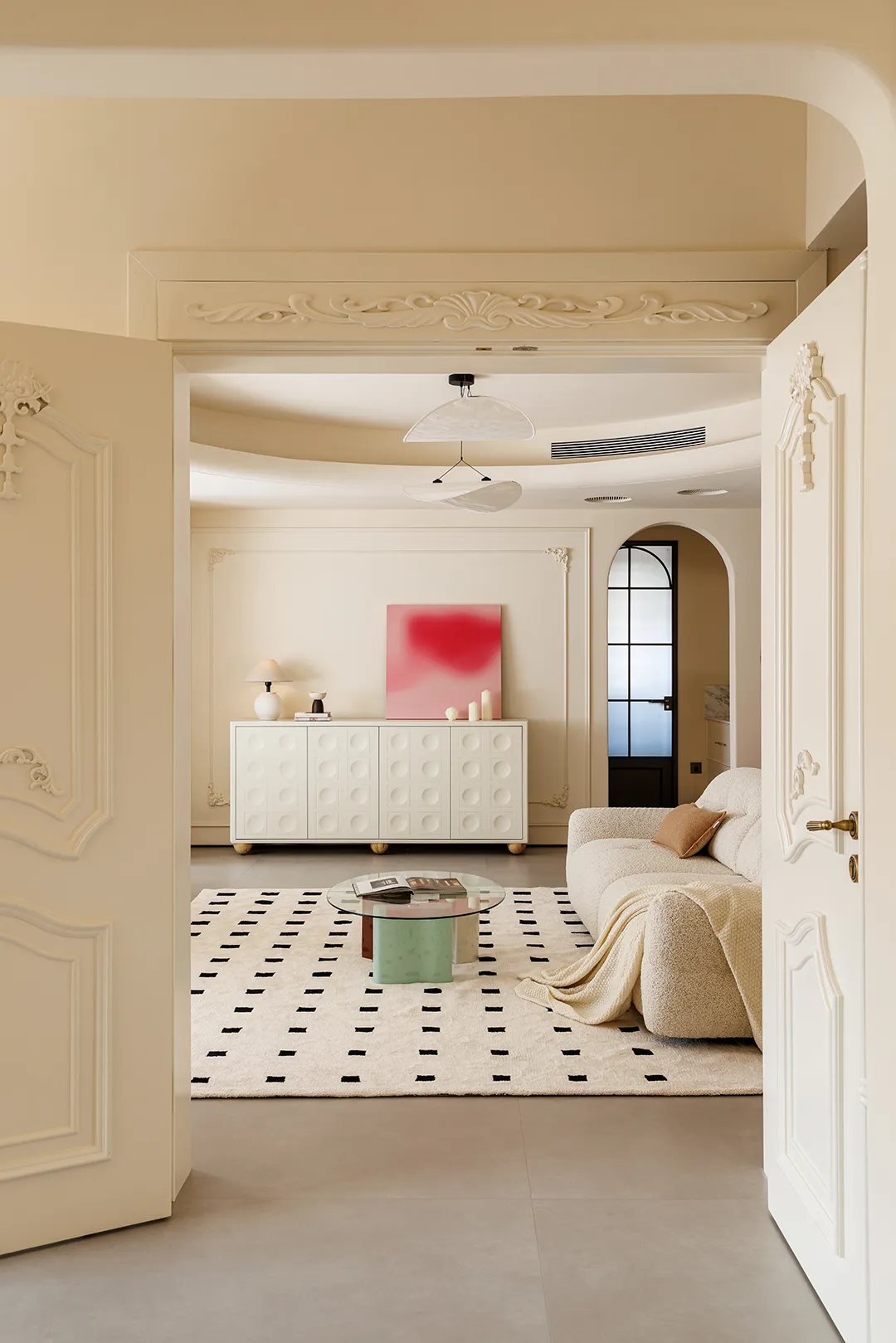 260㎡法式×东方宅：弧光打造温柔叙事居家空间 - 图片 7