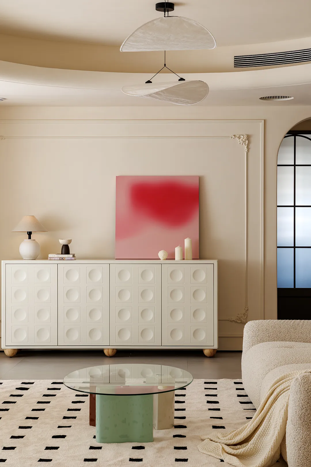 260㎡法式×东方宅：弧光打造温柔叙事居家空间 - 图片 9