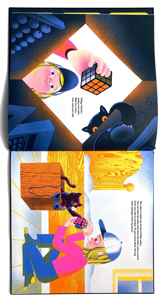 室内设计师居然在儿童绘本《我和魔法立方》里找灵感 - 图片 5