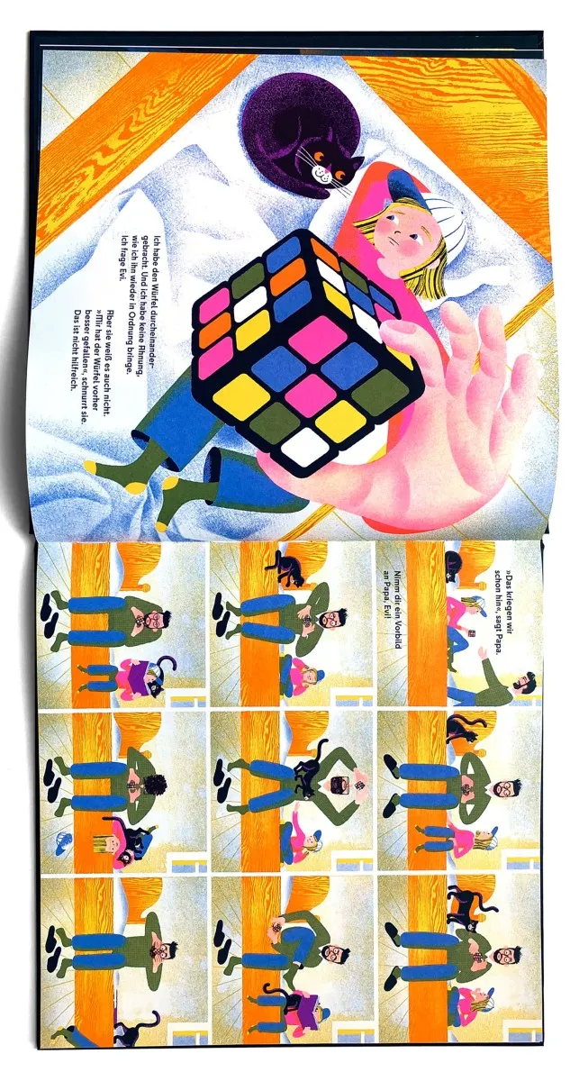 室内设计师居然在儿童绘本《我和魔法立方》里找灵感 - 图片 6